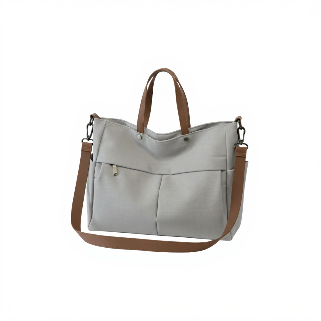 Grand Sac à Main Bandoulière Femme Nylon – Résistant (15L)