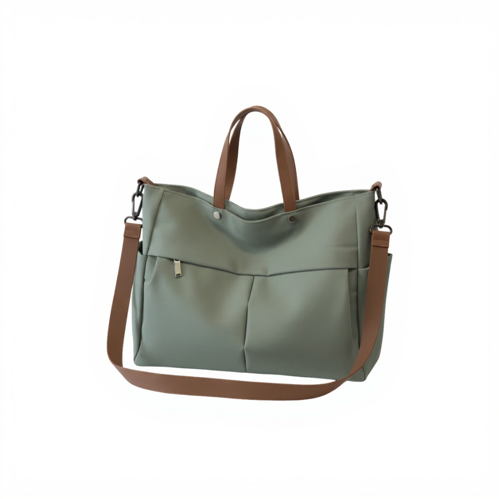 Grand Sac à Main Bandoulière Femme Nylon – Résistant (15L)