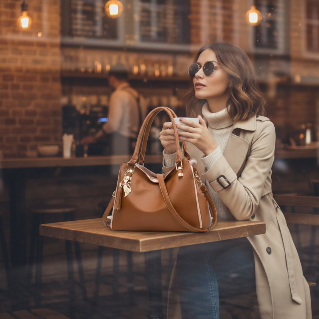 Sac à Main Bandoulière Femme – Grand Format & Design Épuré