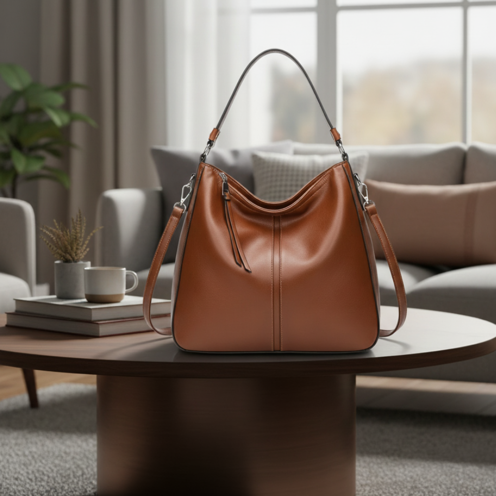 Sac à Main Cuir Femme Vintage – (13L)